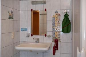 Koupelna v ubytování Bauernhof Flucher-Plaschg