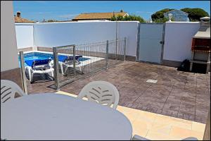 A balcony or terrace at Casa Rural Zara II