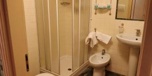Koupelna v ubytování Hotel Villa Delle Palme