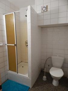 Kúpeľňa v ubytovaní Penzion Dřevěnka