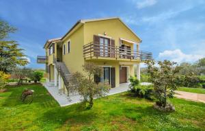 Zahrada ubytování Apartments Katja