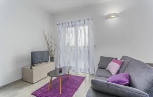 TV a/nebo společenská místnost v ubytování Apartments Katja