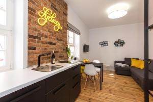 Et opholdsområde på Bliss Apartments Sydney + 27 billeder