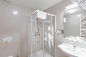 Kúpeľňa v ubytovaní Hotel Páv