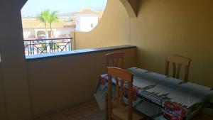 Balkon lub taras w obiekcie Apartamentos Dinastia