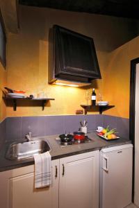 Kuchnia lub aneks kuchenny w obiekcie Apartamentos El Tiempo Madrid