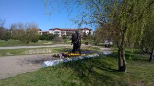 Vonkajšia záhrada v ubytovaní Neptun Park Integro