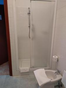 Kúpeľňa v ubytovaní Agriturismo San Fedele