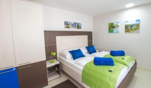 Postel nebo postele na pokoji v ubytování Five Rivers Rooms