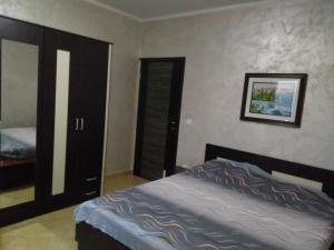 Postel nebo postele na pokoji v ubytování Apartments Svetlana