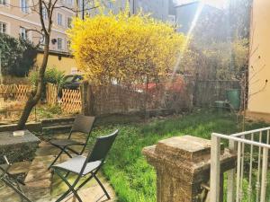 Zahrada ubytování Apartment Kurt