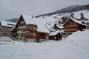 Gasthaus Schäfli durante l'inverno
