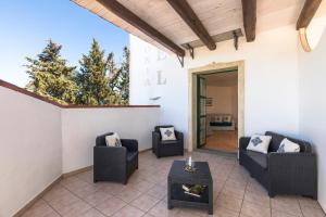 Гостиная зона в Hotel Poseidonia