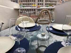 
A restaurant or other place to eat at Rossio Terrace Apartment
