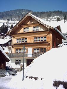 Gasthaus Schäfli durante l'inverno