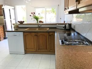 Küche/Küchenzeile in der Unterkunft Villa Bella Portbou