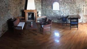 Ein Sitzbereich in der Unterkunft Villa Bella Portbou