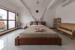 Ein Bett oder Betten in einem Zimmer der Unterkunft BABA Guesthouse
