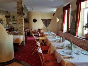 Posezení v ubytování Hotel Medaillon