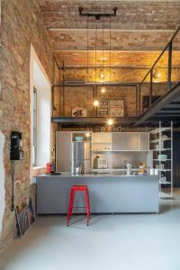 Küche/Küchenzeile in der Unterkunft The Loft Unique Designed