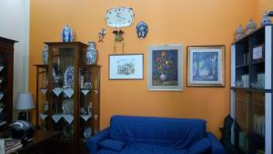 Posezení v ubytování B&B Via Roma
