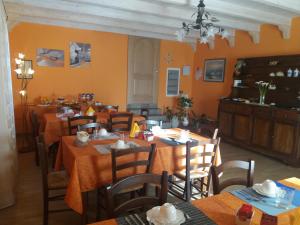 Εστιατόριο ή άλλο μέρος για φαγητό στο B&B Le Due Cisterne di Vizzino Gianna