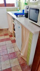 Cucina o angolo cottura di A 50 passi dal Tempio di Apollo