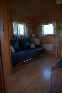 Posezení v ubytování Natursköna Gamlegård på Ön Ven