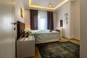 Postel nebo postele na pokoji v ubytování Aspendos Seaside + 37 fotografií