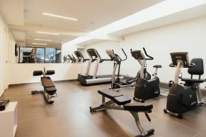 Fitnesscenter och/eller fitnessfaciliteter på Majestic Studio Las Condes