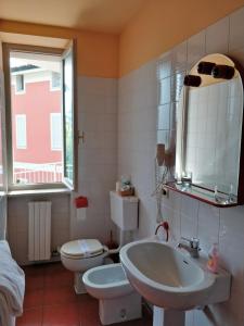 Koupelna v ubytování Hotel Barolo Classico
