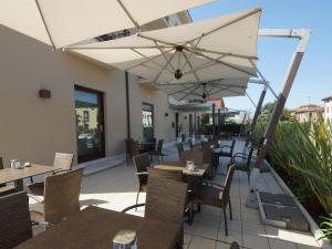 Balcon ou terrasse dans l'établissement Hotel Dori