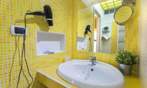 Kúpeľňa v ubytovaní Solaris B&B