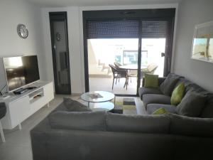 Χώρος καθιστικού στο Casas Holiday - Los Altos