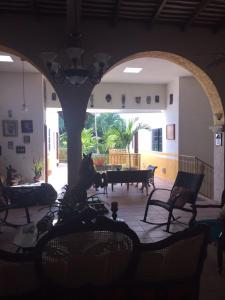 Posezení v ubytování Hotel San Miguel Arcangel
