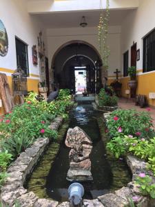 Zahrada ubytování Hotel San Miguel Arcangel