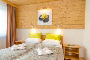 Ένα ή περισσότερα κρεβάτια σε δωμάτιο στο Landpension Birker - Self Check-In