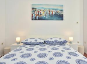 Postel nebo postele na pokoji v ubytování Apartment Bezic