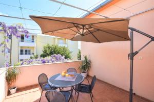 Balkón nebo terasa v ubytování Apartment Bezic