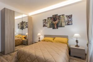 Posteľ alebo postele v izbe v ubytovaní Residence Hill