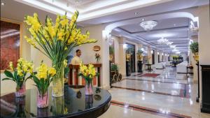 Móttaka eða anddyri á Hotel Clarks Varanasi Limited
