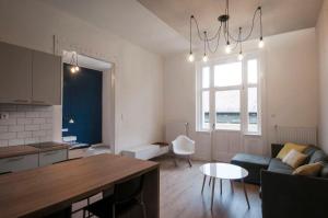 Posedenie v ubytovaní Stylish downtown apartment
