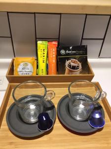 Kaffee-/Teezubehör in der Unterkunft Less is more