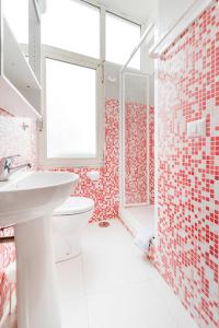 Ванная комната в Ostello Le Sirene