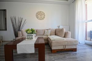 Posedenie v ubytovaní Apartament nad Drwęcą II