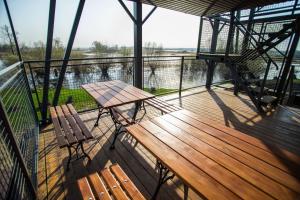 Widok na rzekę nieopodal tej kwatery prywatnej