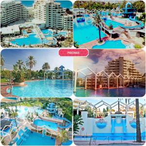 Der Swimmingpool an oder in der Nähe von Benal-beach Marina Deluxe
