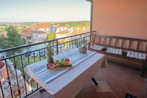 Balcon ou terrasse dans l'établissement Apartment Rizzi