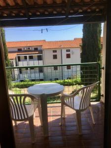 Balkón nebo terasa v ubytování Apartments Unija Duga Uvala