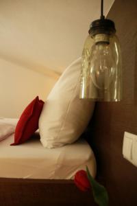 Letto o letti in una camera di Frühstückspension Bachseitenhof